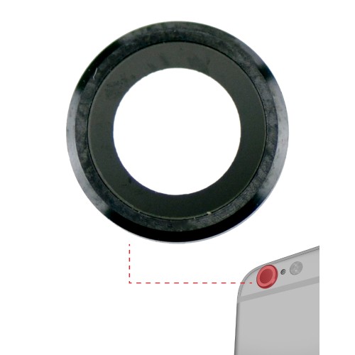 Rear Camera Lens Compatible With Apple iPhone 6 / 6S Rear Camera Lens Black