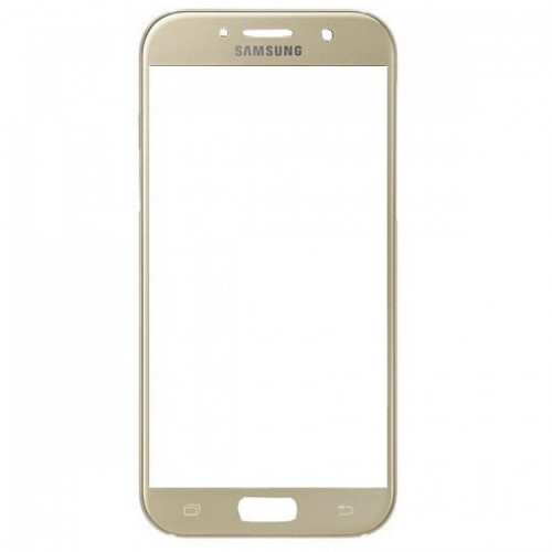 Outer Screen Glass Compatible With Samsung A320 A3 2017 Gold HQ
