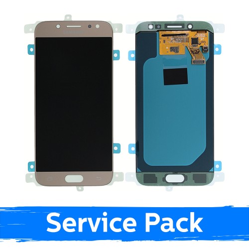 LCD Ekranas Samsung J530 J5 auksinis (Service Pack)
