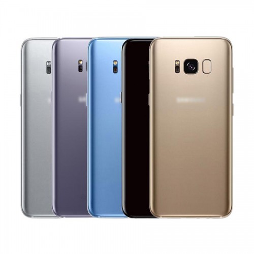 Back Cover Compatible With Samsung G950 S8 / Orchid Gray / (with camera lens) HQ
