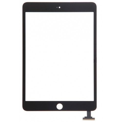 Сенсорный экран для Apple iPad Mini 3 с кнопкой Home IC чёрный HQ2