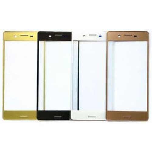Внешнее стекло экрана для Sony Xperia X F5121 золотой HQ