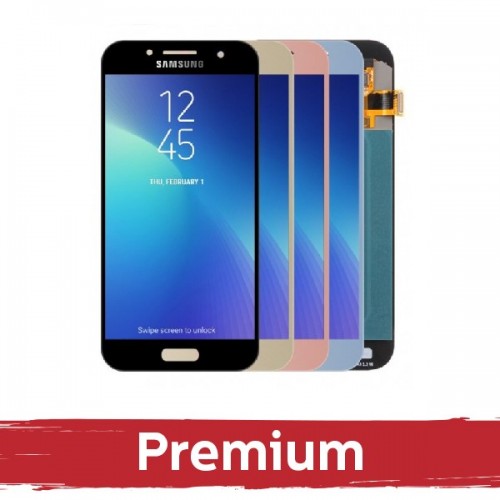 LCD Ekranas Samsung A320 A3 2017 auksinis OEM