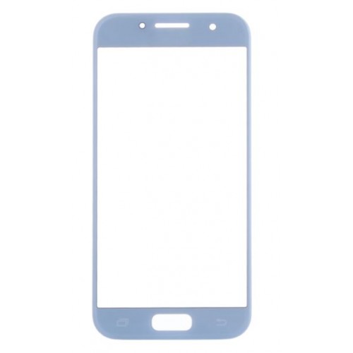 Išorinis ekrano stiklas, skirtas Samsung A320 A3 2017, mėlynas, originalus