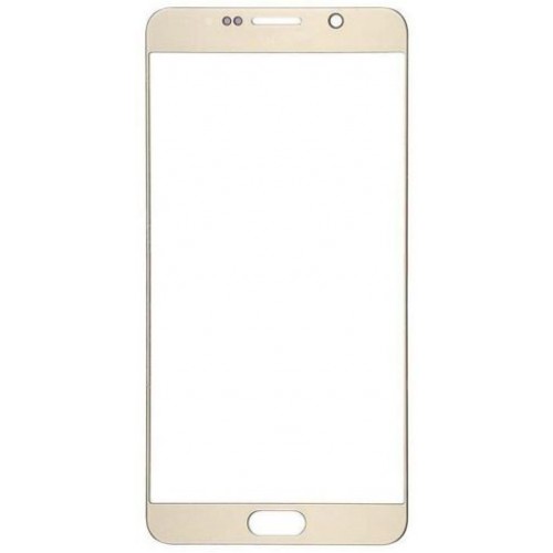 Внешнее стекло экрана для Samsung N920 Note 5 золотой HQ