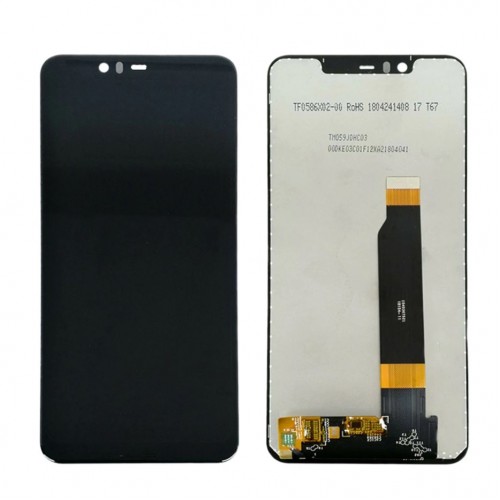 LCD-дисплей для Nokia 5.1 Plus чёрный HQ