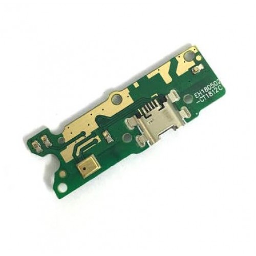 Charging Port Compatible With Huawei Y5 2018 With Flex / Plata OEM
