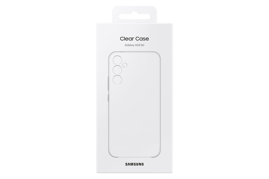 Samsung Clear Cover EF-QA346 dėklas skirtas Samsung Galaxy A34 5G skaidrus