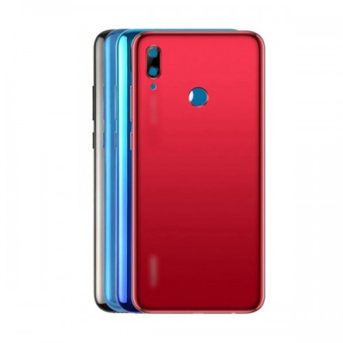 Задняя крышка для Huawei P Smart 2019 чёрный (со стеклом камеры) HQ