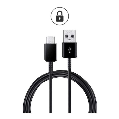 USB Кабель Samsung EP-DG970BBE S10 чёрный оригинал (Type-C)