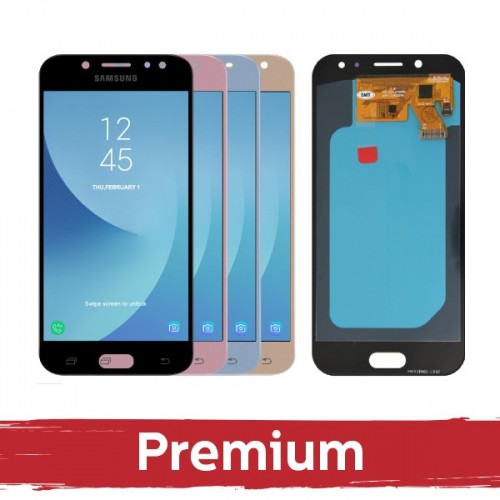 LCD ekranas suderinamas su Samsung J530 2017 J5 šviesiai mėlynas OEM