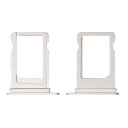 SIM Holder Compatible With Apple iPhone Xs Max SIM card holder Silver