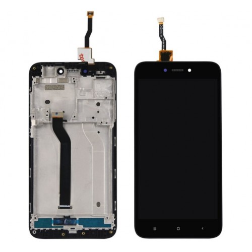 LCD ekranas suderinamas su Xiaomi Redmi 5A su rėmeliu baltas HQ