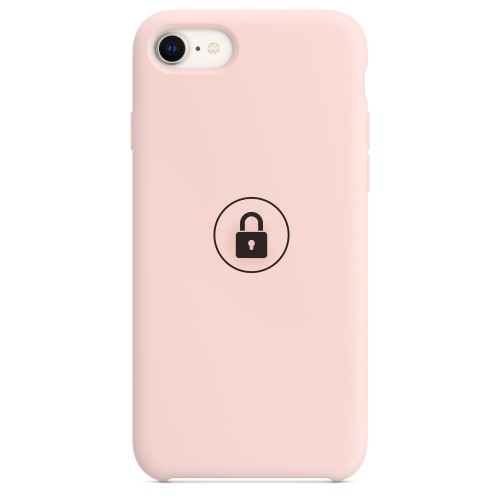 Telefono dėklas "Silicone Case" skirtas Apple iPhone SE 2020 / Pink Sand / pakuotėje