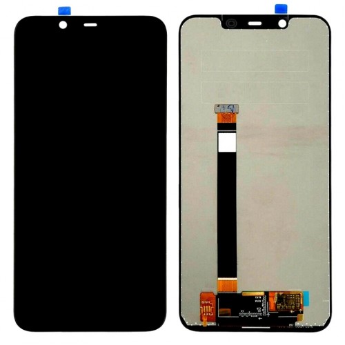 LCD дисплей для Nokia 7.1 Plus чёрный HQ