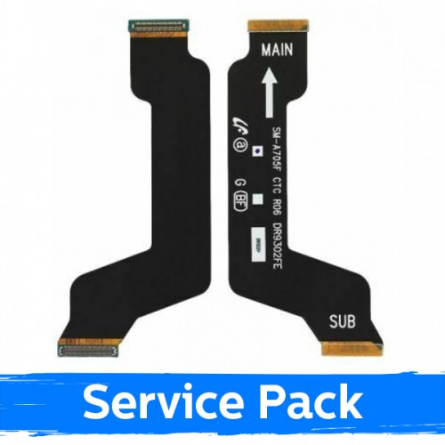 Lankstus laidas suderinamas su Samsung A705 2019 A70 pagrindinė plokštė 100% originalus (Service Pack)