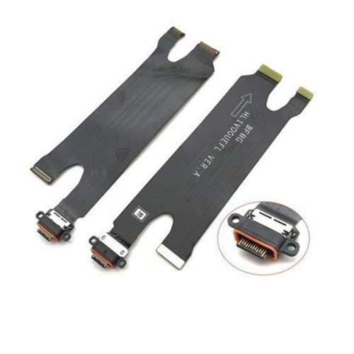 Įkrovimo jungtis suderinama su Huawei P30 Pro su lankstuku / Plata (Service Pack)