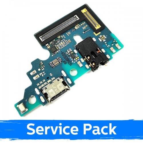 Разъём зарядки для Samsung A515 2020 A51 со шлейфом Plata (Service Pack)