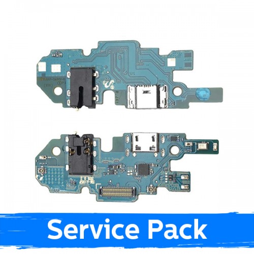 Разъём зарядки для Samsung A105 2019 A10 со шлейфом Plata (Service Pack)