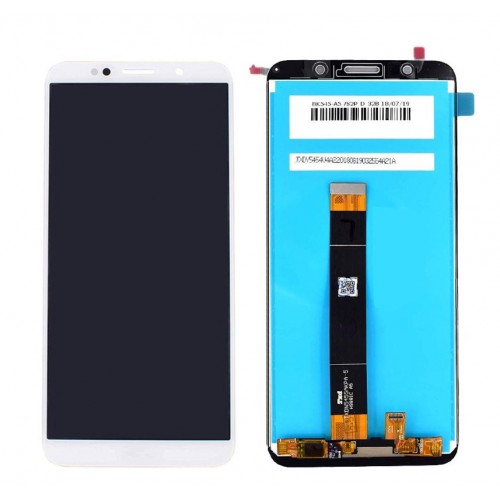 LCD Display Compatible With Huawei Y5 2018 White HQ