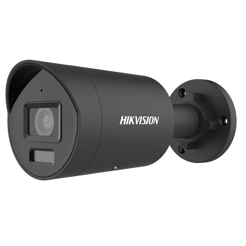 Hikvision DS-2CD2047G2H-LIU 4 MP ColorVu cilindrinė IP kamera, 2.8 mm, juoda