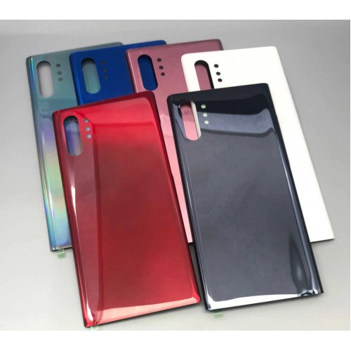 Задняя крышка для Samsung N975 Note 10 Plus Aura White (со стеклом камеры) HQ