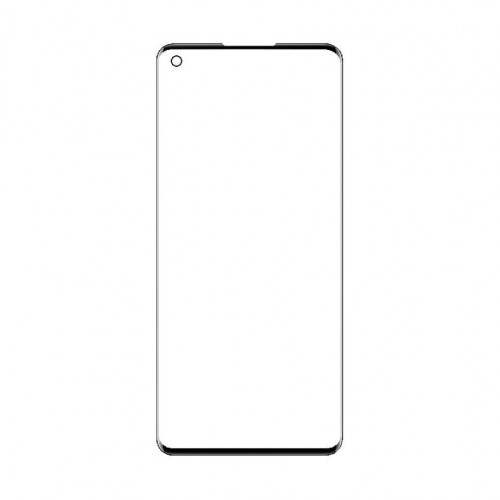 Outer Screen Glass Compatible With Oneplus 8 Pro Black Original