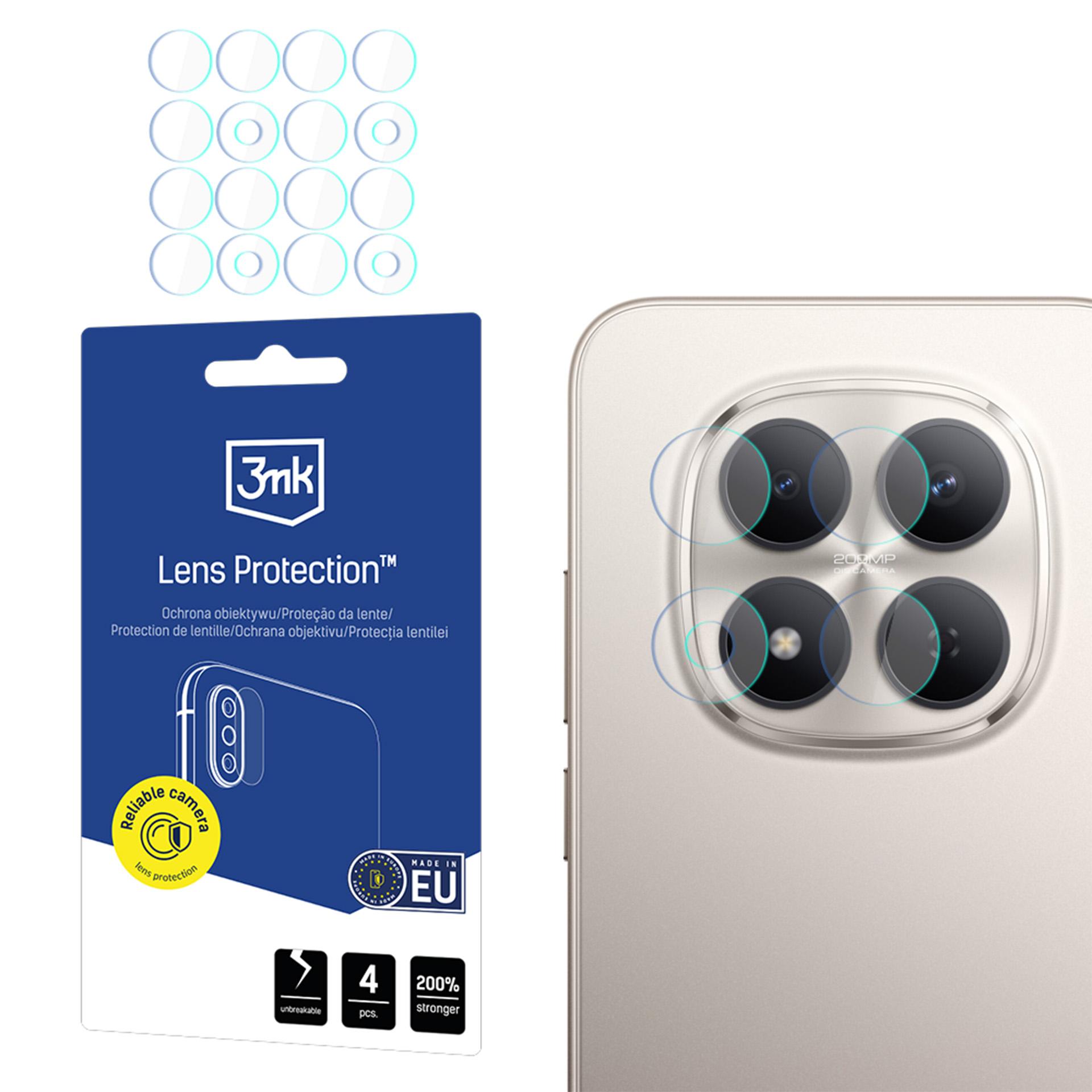 3mk Lens Protection™ Hybrid kameros lęšio stiklas, skirtas Xiaomi Redmi Note 15 Pro 5G