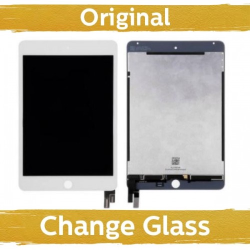 LCD дисплей для iPad Mini 4 белый (восстановленный: Китай)
