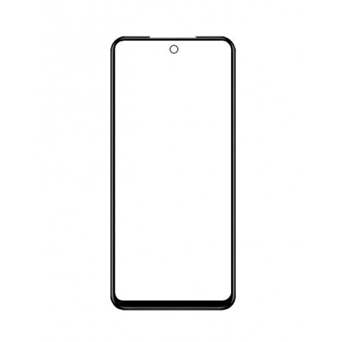 Išorinis ekrano stiklas, skirtas Xiaomi Redmi Note 9S / Pro, juodas, HQ