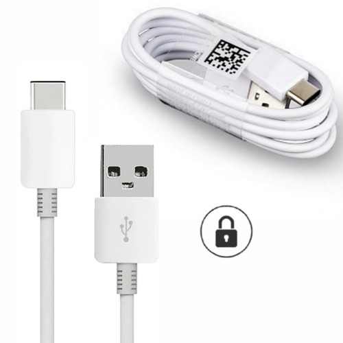 USB кабель Samsung EP-DG970BBE S10 белый оригинал (Type-C)