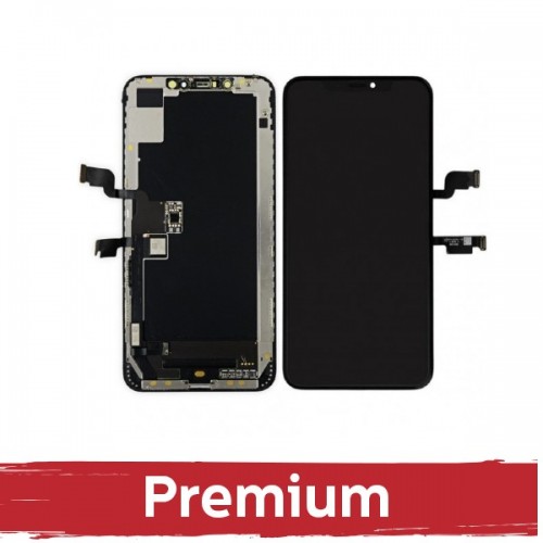 LCD дисплей совместимый с iPhone Xs Max чёрный (Hard OLED / Premium)