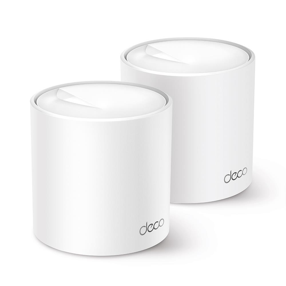 Belaidis maršrutizatorius TP-Link Deco X60 2 vnt. 5400 Mbps Mesh Wi-Fi 6
