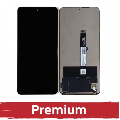 LCD Display Compatible With Xiaomi Poco X3 / X3 Pro / Mi 10T Lite Black OEM