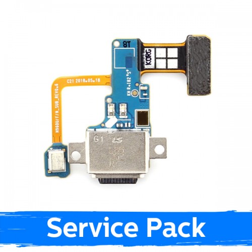 Разъём зарядки для Samsung N960 Note 9 с шлейфом Plata (Service Pack)