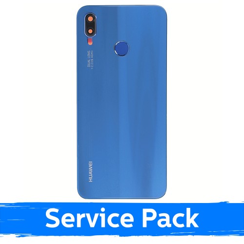 Back Cover Compatible With Huawei P20 Lite Blue (Service Pack)
