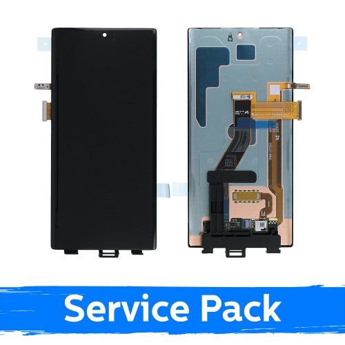LCD ekranas suderinamas su Samsung N975 Note 10 Plus juodas (Service Pack) (NF versija)