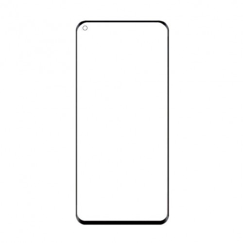 Внешнее стекло экрана для Xiaomi Mi 11 чёрный Original