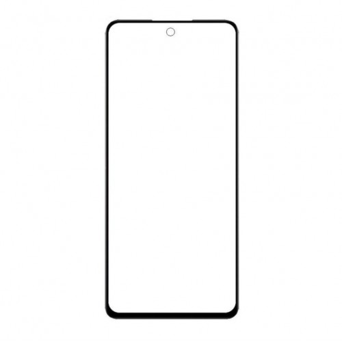 Išorinis ekrano stiklas, skirtas Xiaomi Redmi Note 10, juodas, originalus