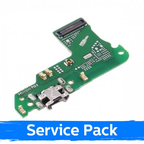 Charging Port Compatible With Huawei Y6 2018 With Flex / Plata (Service Pack)