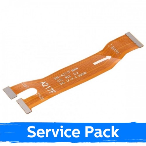 Flex laidas, suderinamas su Samsung A217 A21s pagrindinė plokštė 100% originalus (Service Pack)