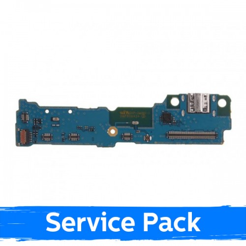 Įkrovimo jungtis suderinama su Samsung T810 / T815 Tab S2 9.7'' su laideline / sidabrinė (Service Pack)