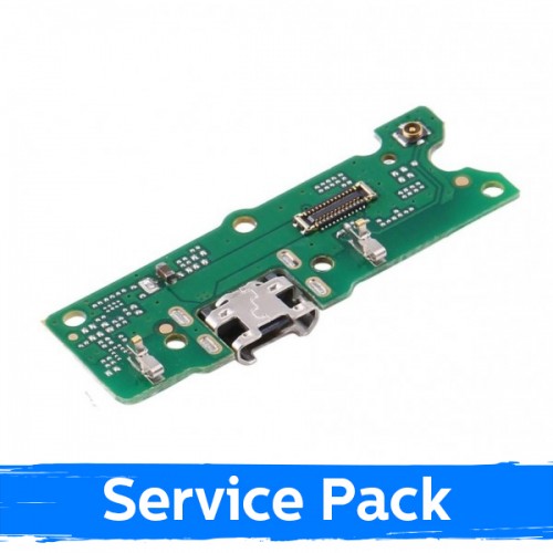 Charging Port Compatible With Huawei Y5 2018 With Flex / Plata (Service Pack)