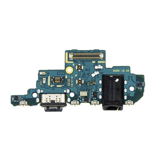 Įkrovimo jungtis skirta Samsung A528 A52s (K2 versija) su lankstine / Plata OEM