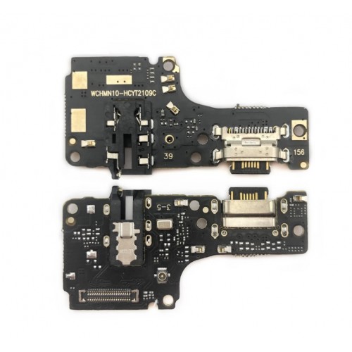 Įkrovimo jungtis skirta Xiaomi Redmi Note 10 4G / Redmi Note 10S / Poco M5s su lankstine / Plata OEM