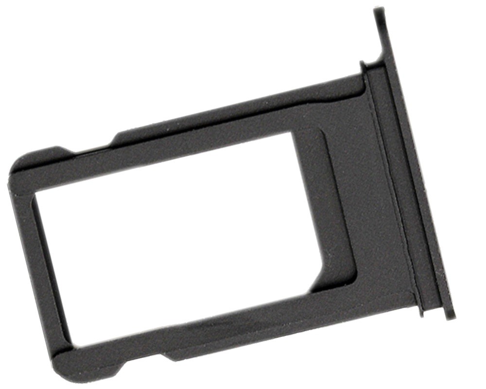 SIM kortelės laikiklis iPhone 7 Plus juodas (jet black)