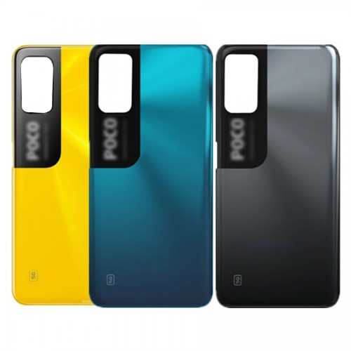 Galinis dangtelis suderinamas su Xiaomi Poco M3 Pro 5G / Power Black / HQ