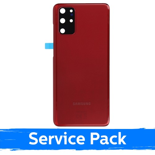 Задняя крышка для Samsung G985 S20 Plus / Aura Red / (Service Pack)