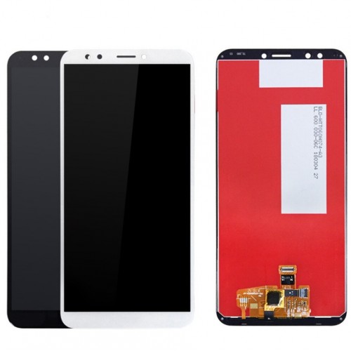 LCD Display Compatible With Huawei Y7 2018 White HQ