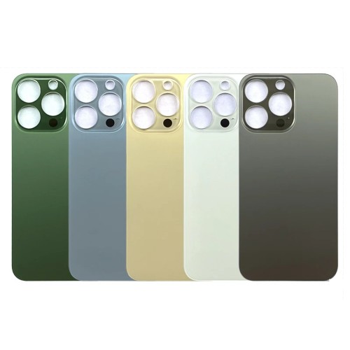 Galinis dangtelis suderinamas su iPhone 13 Pro / auksinis / (didesnės kameros skylės versija) / OEM